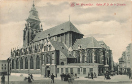 BELGIQUE - Bruxelles - Eglise Notre Dame De Le Chapelle - Animé - Carte Postale Ancienne - Monuments