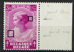 465  **  Point Blanc Et Rose - 1931-1960