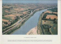 Photo  -  Reproduction - La Garonne En Amont D'Agen - Europa
