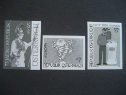 Österreich 1993- Schwarzdruck, Mi. 2116,2095,2093 - Otros & Sin Clasificación