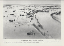 Photo  -  Reproduction - La Garonne En Crue à Couthures Lot Et Garonne - Europa