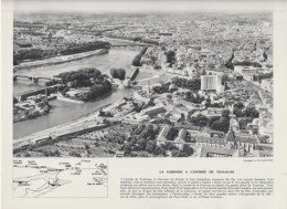 Photo  -  Reproduction -   La Garonne à L'entrée De Toulouse - Europa