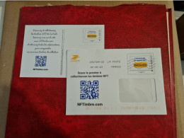 LETTRE VERTE COLLECTIONNER LES TIMBRES NFT NFTIMBRE - Storia Postale