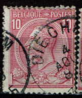 46  Obl  Dieghem + 8 - 1884-1891 Léopold II