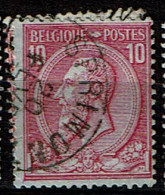 46  Obl  Sprimont + 6 - 1884-1891 Léopold II