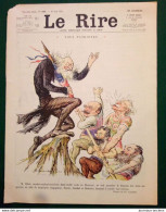 1914 Journal LE RIRE - TOUS PATRIOTES Par LÉANDRE - UNE ARRIVÉE INATTENDUE Par LE RALLIC - LA CHALOUPÉE Par FABIANO - 1850 - 1899