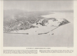 Photo  -  Reproduction -  Le Havre Et L'embouchure De La Seine - Europa