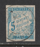 Colonies Générales 1893 -  French Colonies - Cochinchine - Yvert Taxe 18 - Oblitéré Cachet à Date ANH-HOA - Used Stamps