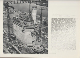 Photo  -  Reproduction -  Le Chantier De La Centrale Atomique De Chinon En Mai 1958 - Europe