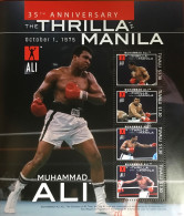 Tuvalu 2010 Thriller In Manila Ali Boxing Sheetlet MNH - Tuvalu