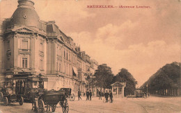 BELGIQUE - Bruxelles - Avenue Louise -  Animé - Carte Postale Ancienne - Prachtstraßen, Boulevards