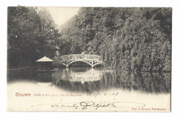 Gavere   -   Zicht In Het Park Van Het Kasteel.   -   1903   Naar   Lierre - Geraardsbergen