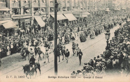 BELGIQUE - Bruxelles - Groupe à Cheval  -  Animé - Carte Postale Ancienne - Corsi