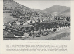 Photo  -  Reproduction -  Le Tissage De Noiregoutte. à Plainfaing Vosges - Europe