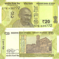 INDIA 20 Rupees 2022 UNC, P-110 - India