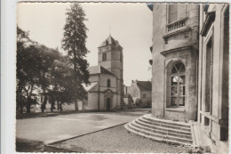 CPSM    CHAMPLITTE 70  L'église Et Le Château - Champlitte