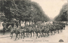 BELGIQUE - Bruxelles - Avenue Louise - Les Guides - Animé - Carte Postale Ancienne - Corsi