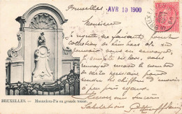 BELGIQUE - Bruxelles - Manneken-Pis En Grande Tenue - Carte Postale Ancienne - Monumenten, Gebouwen