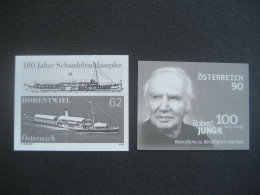 Österreich 2013- 2 Schwarzdrucke Mi. 3068, 3073 - Andere & Zonder Classificatie