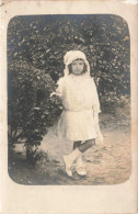 ENFANTS - Portrait D'une Petite Fille Communiée - Carte Postale Ancienne - Ritratti