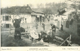 1241 - LORRAINE - APREMONT - Lessive Des Poilus Au Lavoir Communal - Lorraine