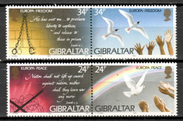 Gibraltar 1995 / Europa CEPT Peace & Freedom MNH Paz Y Libertad Frieden Und Freiheit / Hr81  C5-15 - 1995