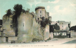 FRANCE - Loches - Ensemble De La Tour Louis XI Et Du Martelet - LL. - Colorisé - Carte Postale Ancienne - Loches