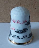 Dé à Coudre De Collection En Porcelaine - NERJA - Vingerhoeden