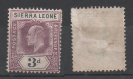 Sierra Leone, MH, 1904, Michel 60, C.v. 55 € - Sierra Leone (...-1960)