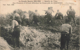 MILITARIA - La Grande Guerre - Bataille De L'Yser- Nos Chasseurs D'Afrique Défendant Les Dunes - Carte Postale Ancienne - War 1914-18