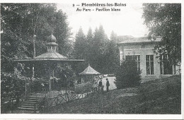 1278 - LORRAINE - PLOMBIERES LES BAINS - Au Parc - Pavillon Blanc - Lorraine