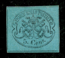 Antichi Stati Italiani - Stato Pontificio - 1867 - 5 Cent (16) - Gomma Originale - Altri & Non Classificati