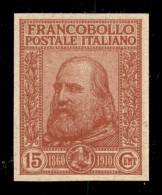 Regno - Vittorio Emanuele III - 1910 - Prove Di Macchina - 15 + 5 Cent Risorgimento (88) - Senza Gomma - Otros & Sin Clasificación