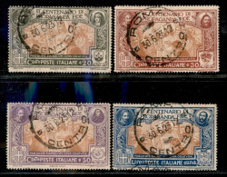 Regno - Vittorio Emanuele III - 1923 - Propaganda Fide (131/134) - Serie Completa - 4 Valori Usati - Cert. Cilio - Sonstige & Ohne Zuordnung