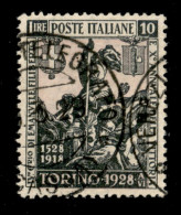 Regno - Vittorio Emanuele III - 1928 - 10 Lire Filiberto (237) Usato - Autres & Non Classés