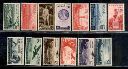 Regno - Vittorio Emanuele III - 1936 - Orazio (398/405 + Aerea 95/99) - Emissione Completa - Gomma Integra - Sonstige & Ohne Zuordnung