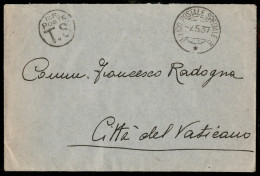 Regno - Posta Militare - Guerra Di Spagna - Ufficio Postale Speciale 3 - Busta Per La Città Del Vaticano Del 7.5.1937 In - Otros & Sin Clasificación