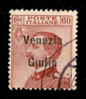 Occupazioni I Guerra Mondiale - Venezia Giulia - 1918/1919 - 60 Cent Soprastampato (28) - Usato - Sonstige & Ohne Zuordnung