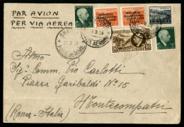 Occupazioni II Guerra Mondiale - Albania - 1 Qind (1) + Due 2 Qind (2) + Due 5 Qind (19) + 20 Qind (4 - Aerea) - Affranc - Andere & Zonder Classificatie