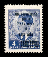 Occupazioni II Guerra Mondiale - Lubiana - 1941 - 4 Din Alto Commissariato (48) - Gomma Integra (600) - Other & Unclassified