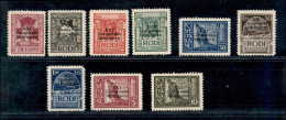 Colonie - Egeo - Emissioni Generali - 1930 - Congresso Idrologico (12/20) - Serie Completa - Gomma Originale - 1,25 Lire - Altri & Non Classificati