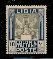 Colonie - Libia - 1921 - 10 Lire (32) - Gomma Originale (500) - Autres & Non Classés