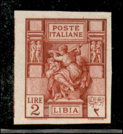 Colonie - Libia - 1924 - Prove D'Archivio - 2 Lire Sibilla (P43) - Sempre Senza Gomma - Otros & Sin Clasificación