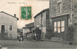 Brandon * 1908 * La Place Du Village * Commerce Magasin * Villageois - Autres & Non Classés