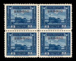 Colonie - Somalia - 1932 - 35 Cent Pittorica (174) In Quartina - Gomma Integra - Altri & Non Classificati