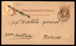 Europa - Austria - Tirolo - Niederdorf 18/12 + K.K. Fahrendes Postamt N. 31 - Intero Postale Da 2 Kreuzer + 2 Kreuzer (F - Otros & Sin Clasificación