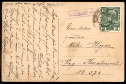 Europa - Austria - Schelesen (viola) - Cartolina Per Praga Del 30.8.1911 - Otros & Sin Clasificación