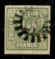 Europa - Germania - Baviera - 1861/1862 - 12 Kreuzer (13) - Usato - Other & Unclassified