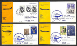 Europa - Germania - 1971 (3 Novembre) - VI Lufthansa - Francoforte Roma + Roma Kuwait Dehli Bangkok Hong Kong Tokio (Pel - Other & Unclassified