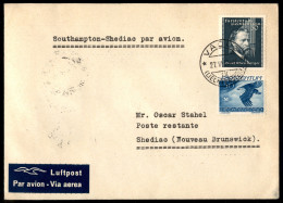 Europa - Liechtenstein - 1939 (27 Giugno/1 Luglio) - Vaduz Shediac - Autres & Non Classés